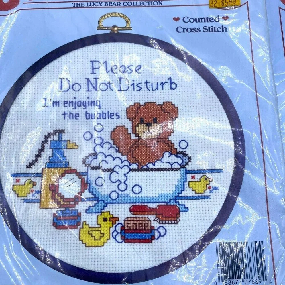 VINTAGE STITCHA BEARS COUNTED CROSS STITCH 